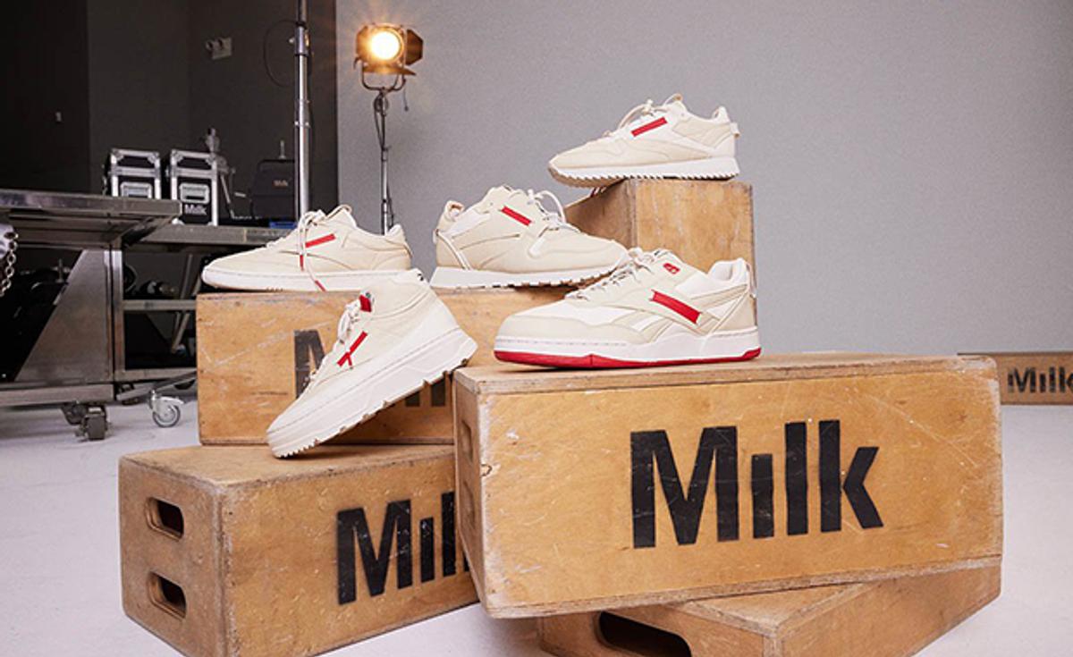 The Milk Makeup x Reebok Collection Brings Vegan Leather To Classic Sneakers
