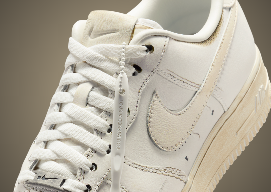 NIKE x .SWOOSH ☆ Air Force 1 Low ‘Dirty Triple White’ Nike Air Force 1 Low .SWOOSH Dirty Triple White Men's