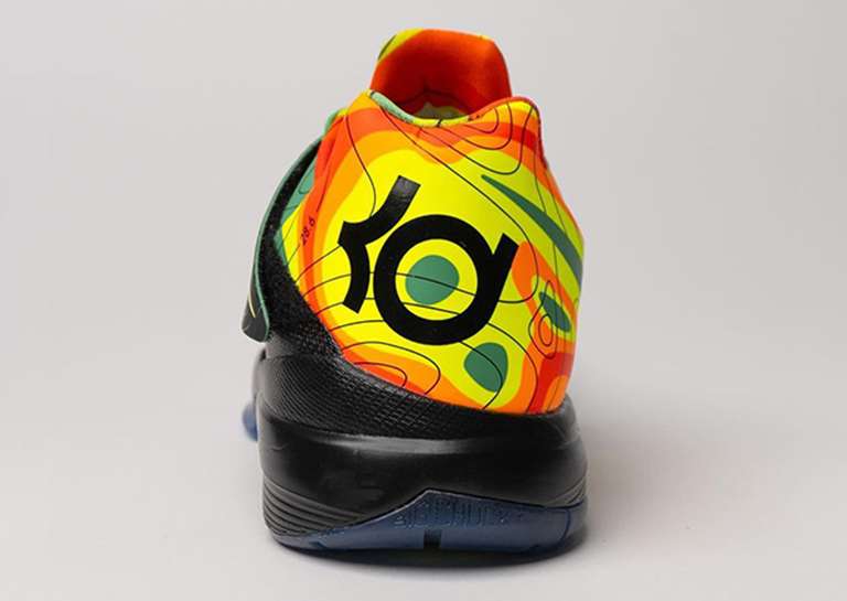 Nike KD 4 Weatherman (2024) Heel