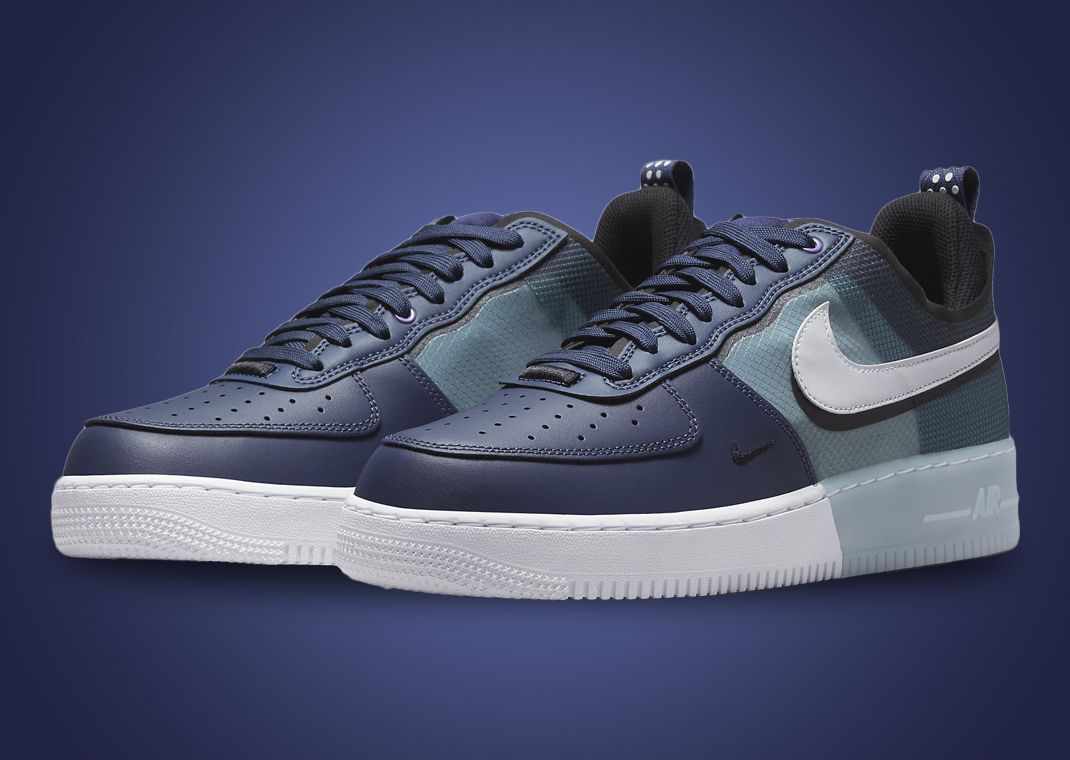nike air force 1 just do it mens navy