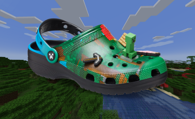 The Minecraft x Crocs Classic Clog Dark Forest Releases March 2025