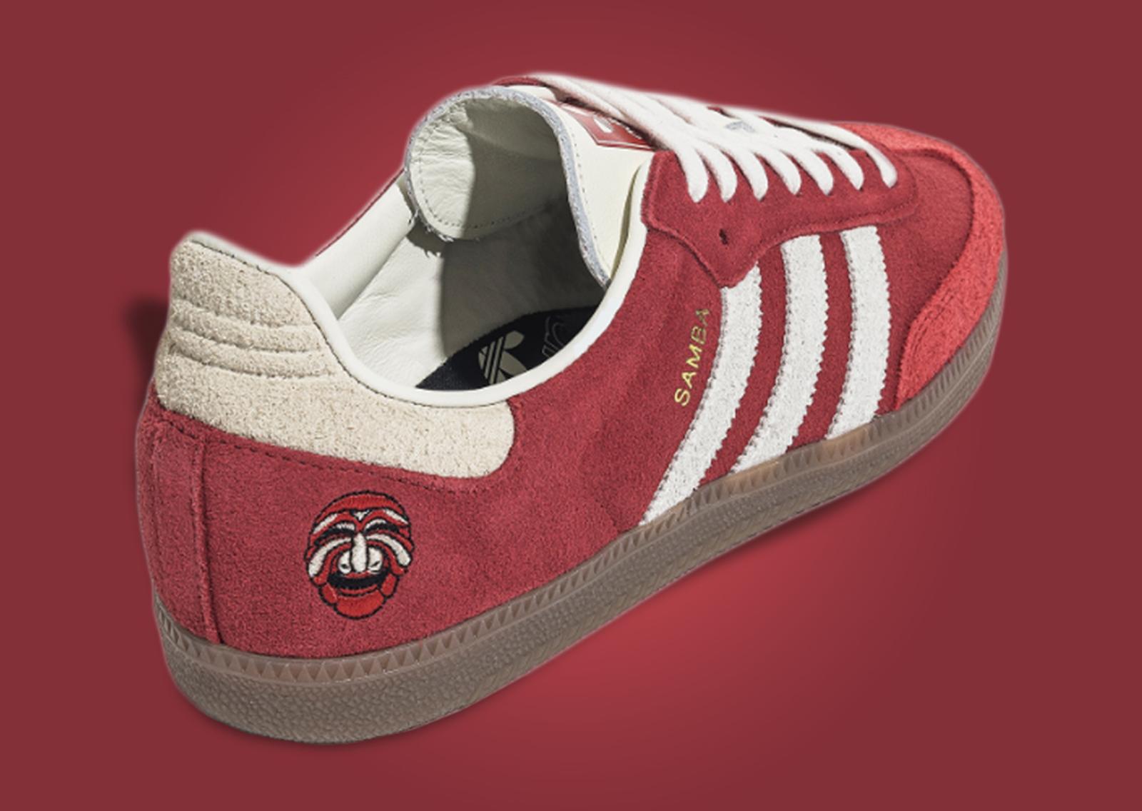 adidas Samba OG Talchum Better Scarlet Heel