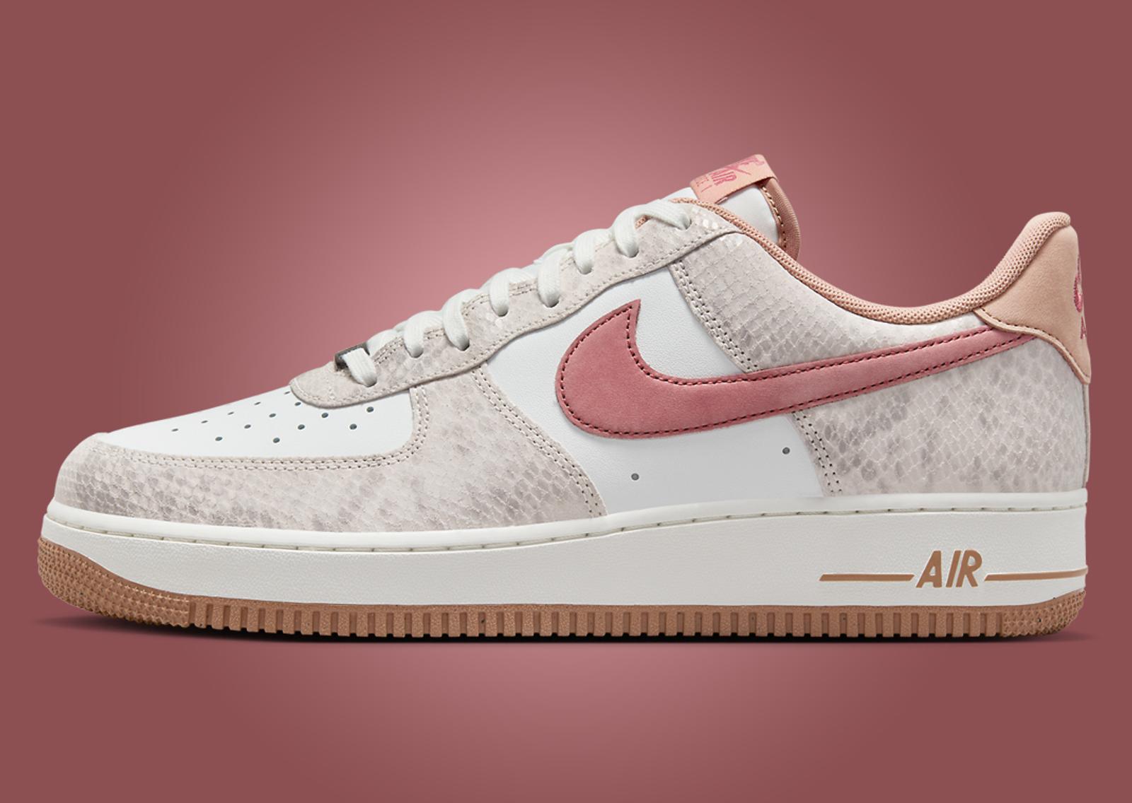 Nike Air Force 1 Low Snakeskin Summit White Lateral