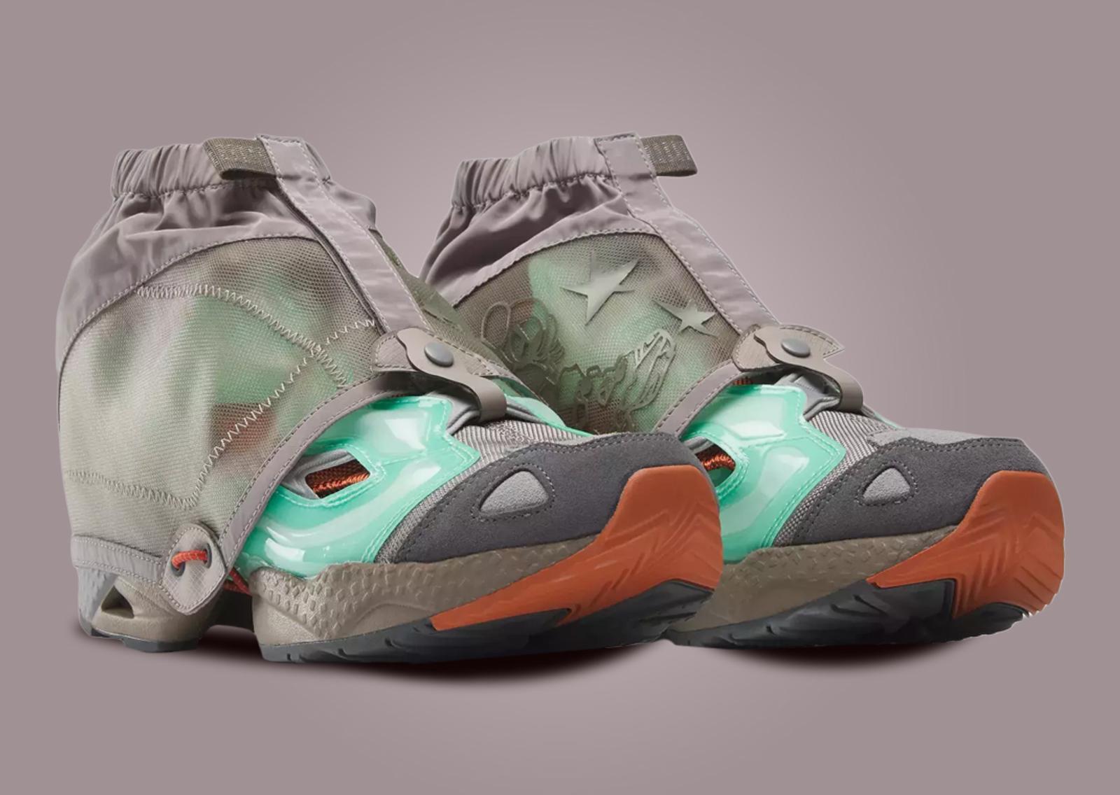 Happy99 x Reebok Instapump Fury Mint Angle