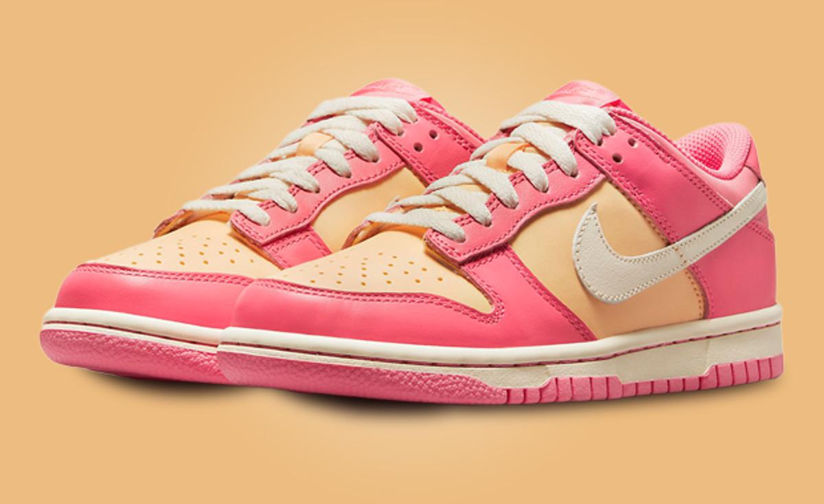The Nike Dunk Low Strawberry Peach Is The Ultimate Summer Combo