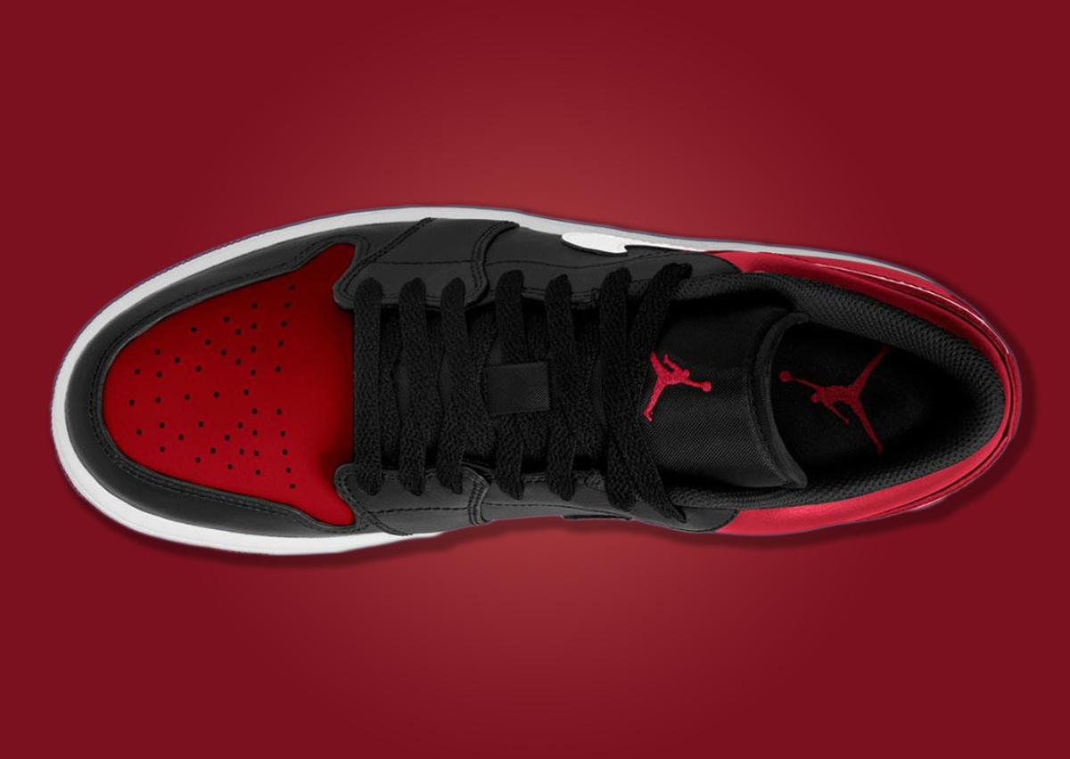 We're Getting Déjà Vu With The Air Jordan 1 Low Black Gym Red