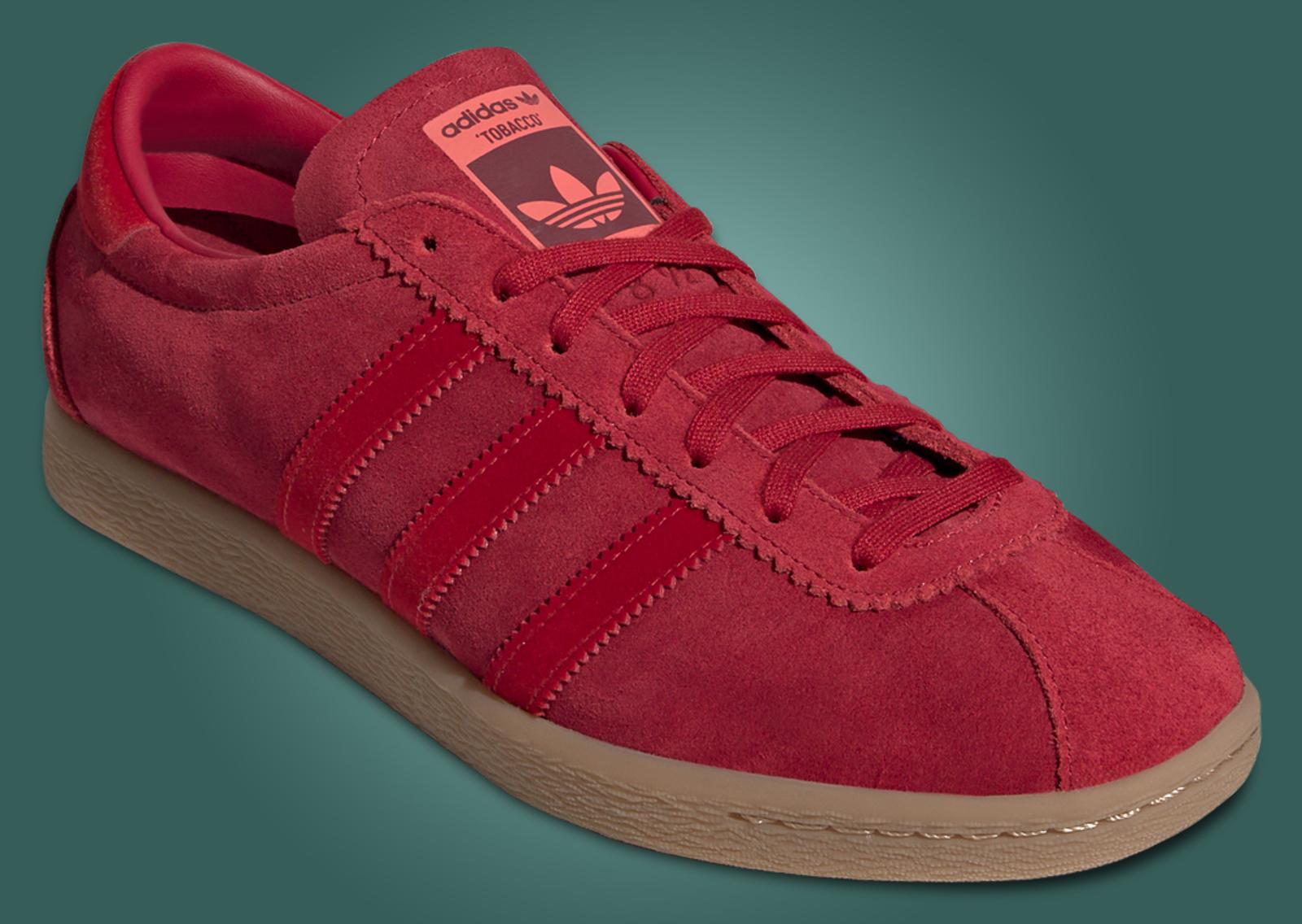 adidas Tobacco Team Victory Red Angle