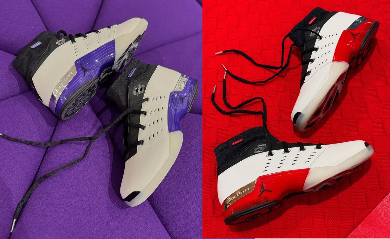 Infinite Archives x Air Jordan 17 Retro Low Varsity Purple and Varsity Red
