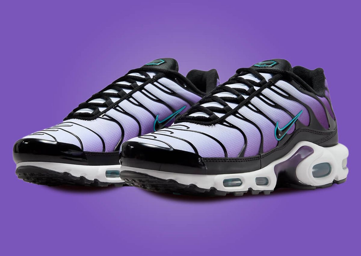 Nike air max plus purple and white Clearance