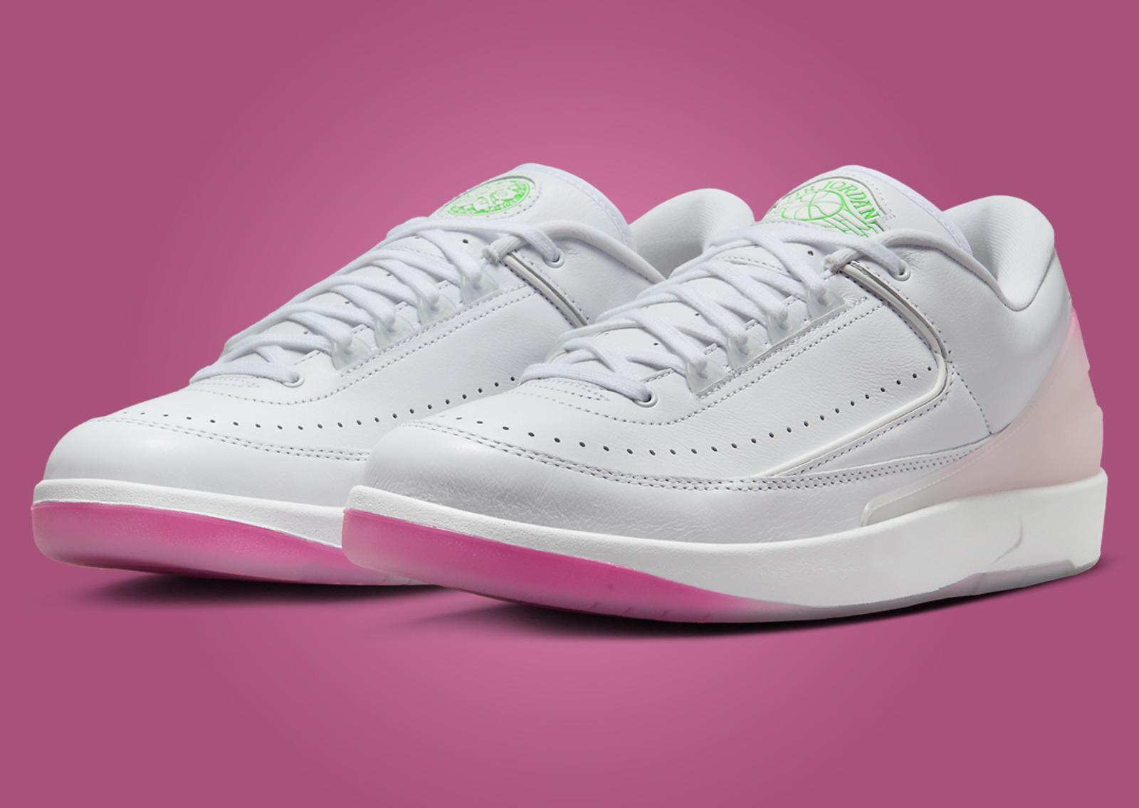 Air Jordan 2 Retro Low Cherry Blossom Angle