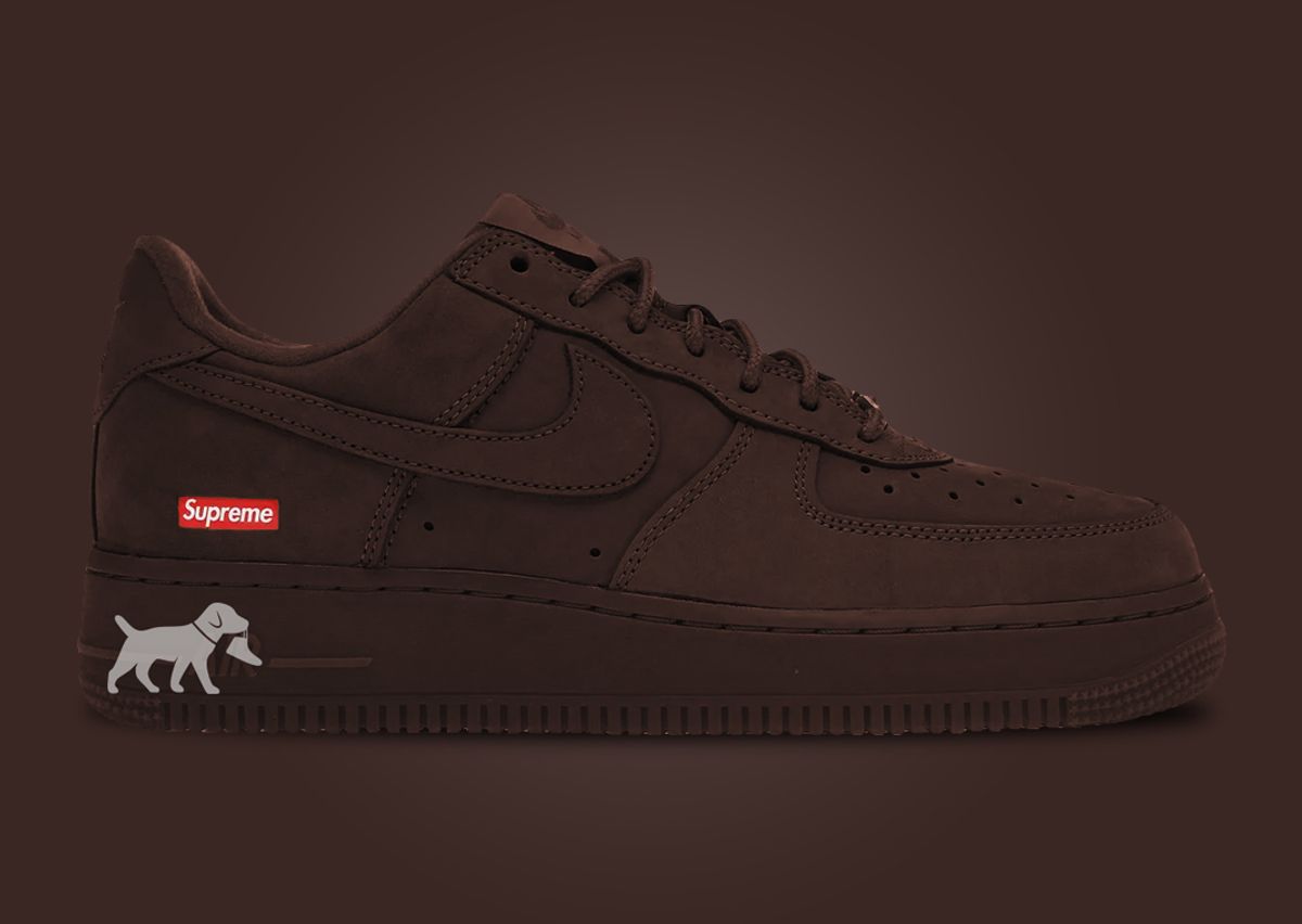 The Supreme x Nike Air Force 1 Low 'Baroque Brown' Ushers in Autumn