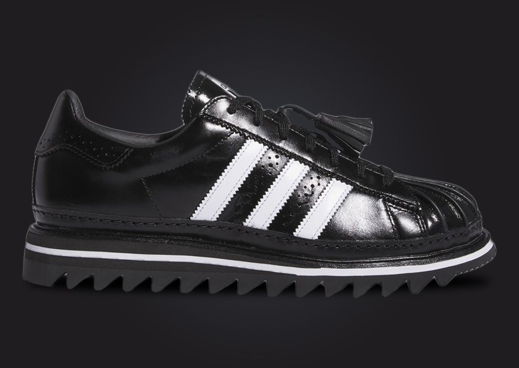 The CLOT x adidas Superstar Black White Releases April 2024