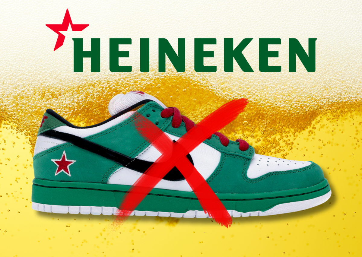 The Heineken x Nike SB Dunk Low Not Releasing In 2023