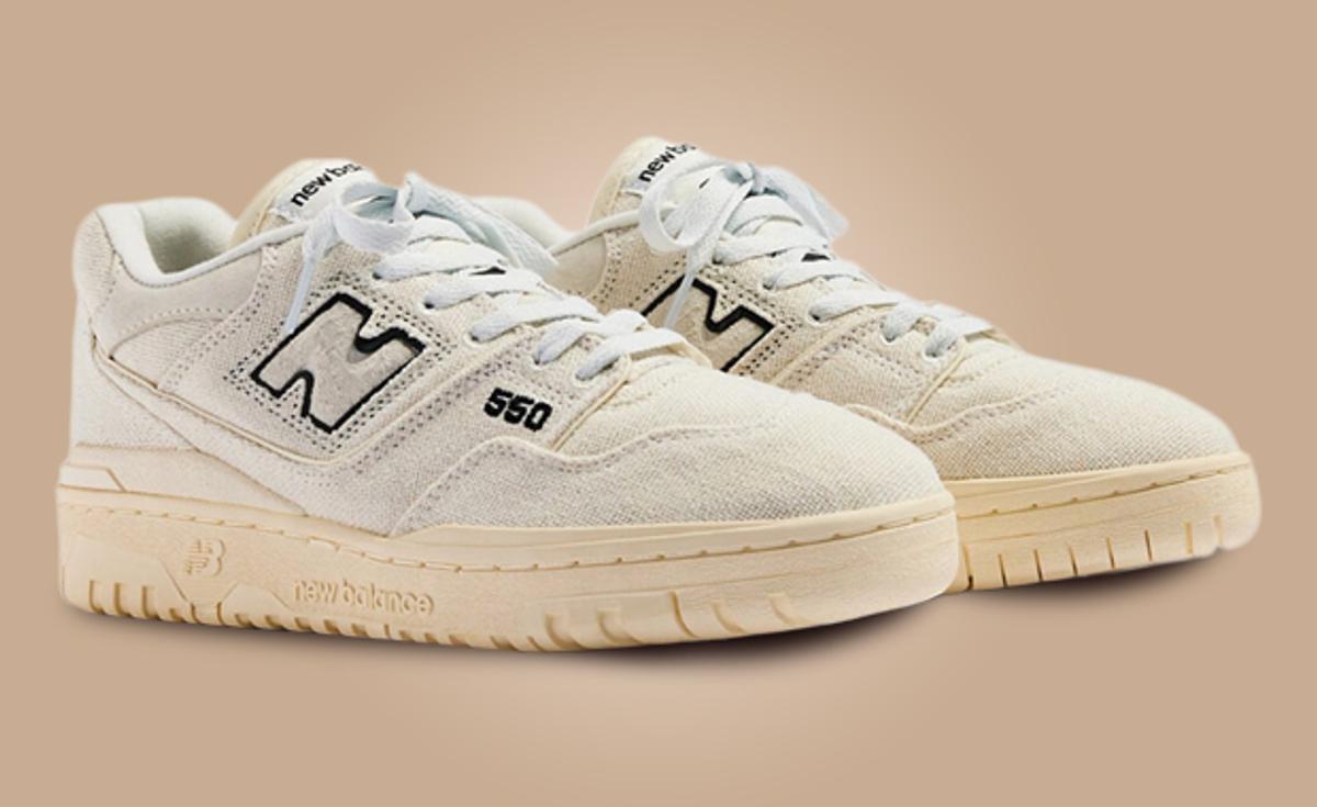 This Hemp-Covered New Balance 550 Comes Dressed In Sea Salt
