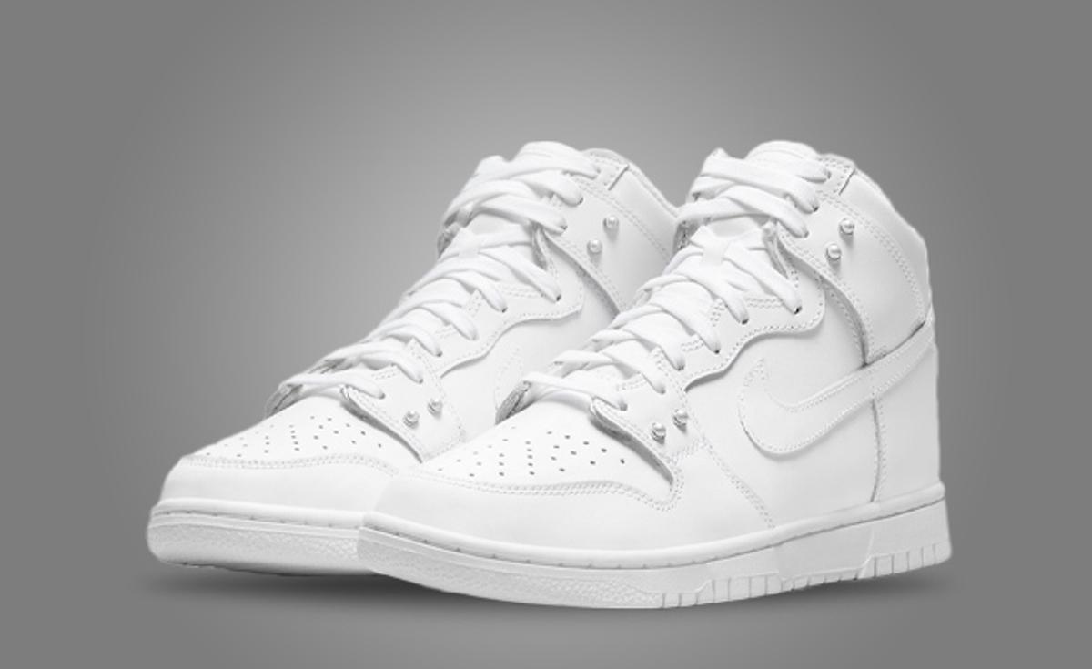 Pearls Dress This All White Nike Dunk High