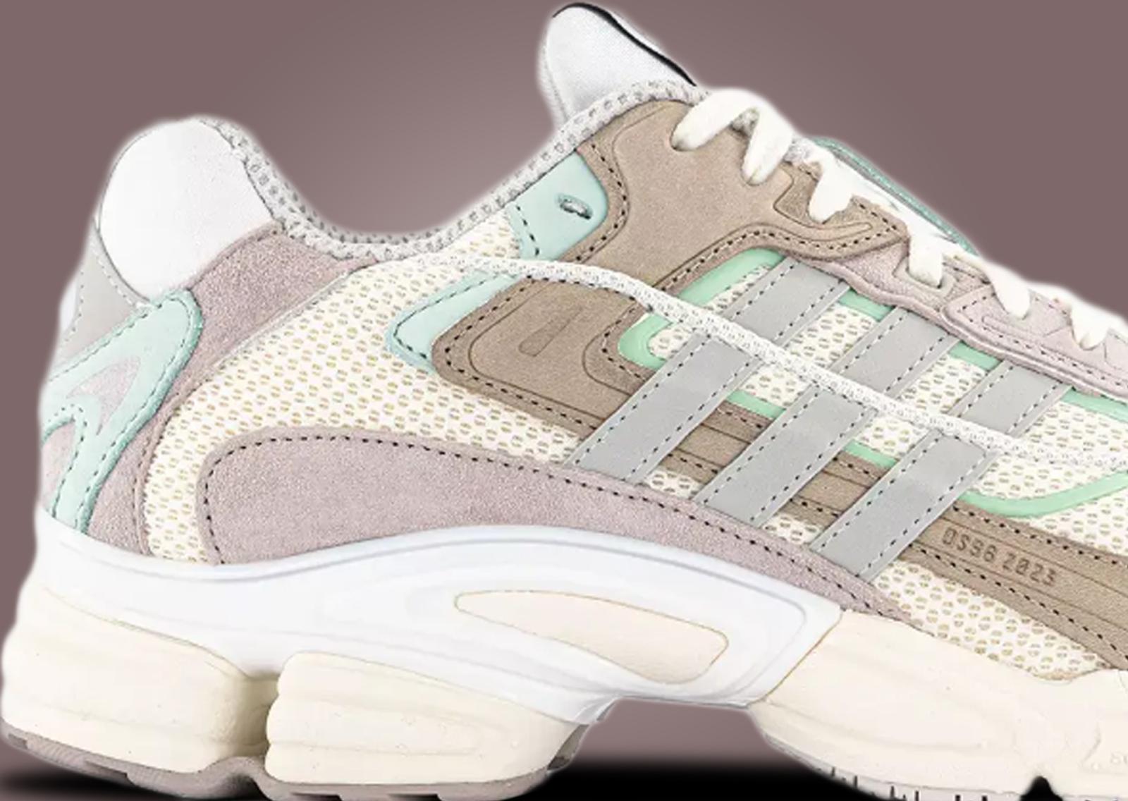 Offspring x adidas Response Ozweego Consortium Cup Winner Midfoot Detail