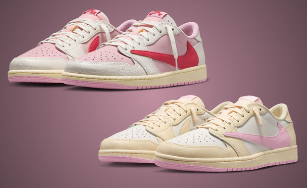 Travis Scott x Air Jordan 1 Retro Low OG Pink Pack