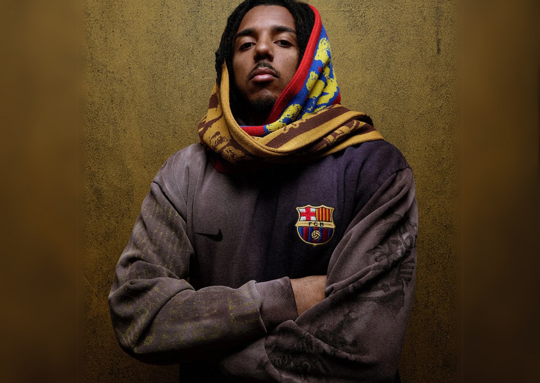 ウェア Travis Scott FC Barcelona Cactus Jack L Travis Scott x FC Barcelona 2024/25 Match Away Cactus Jack