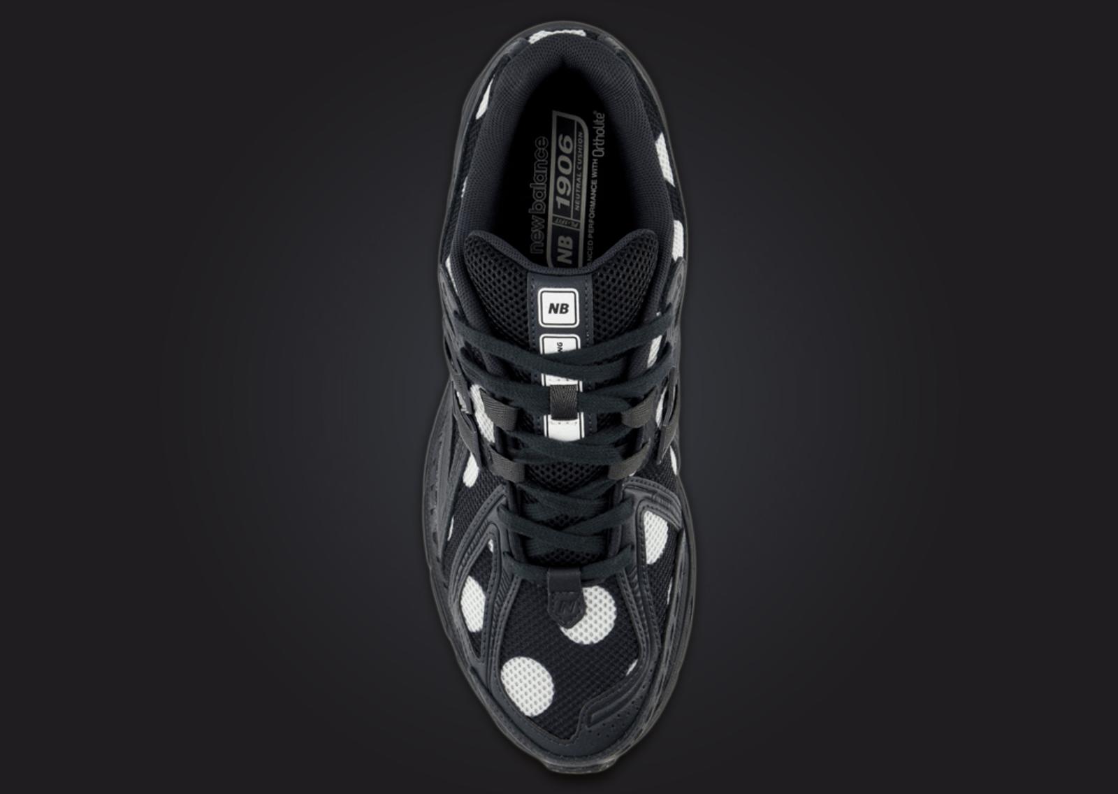 New Balance 1906R Polka Dot Black White Top