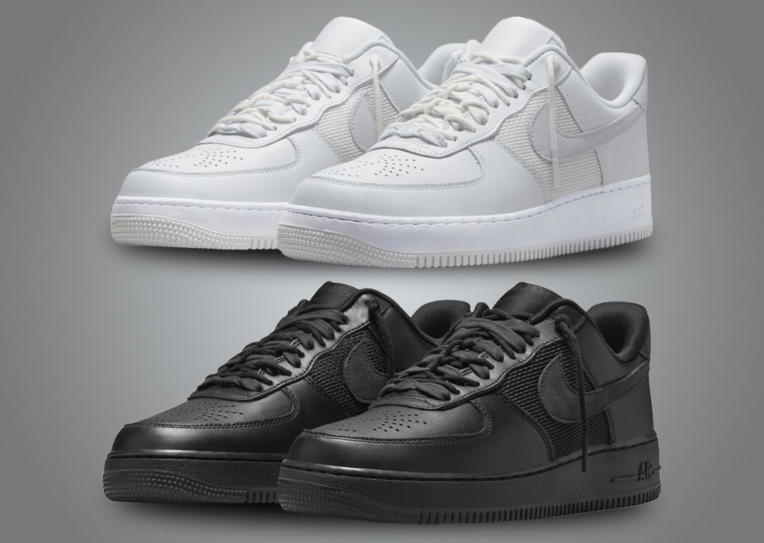 The Slam Jam x Nike Air Force 1 Low Pack Is A Monochromatic