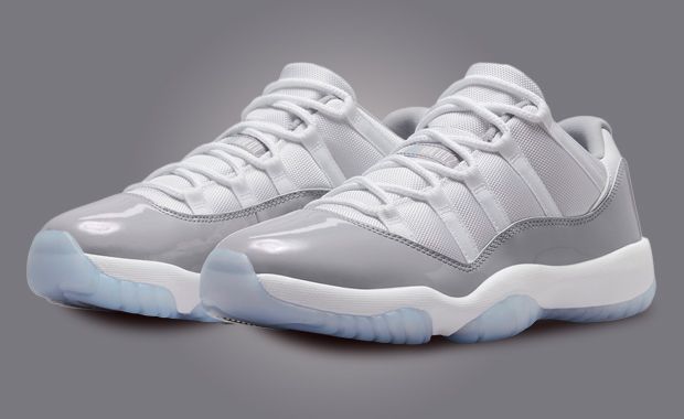 Official Look At The Air Jordan 11 Low Cement Grey