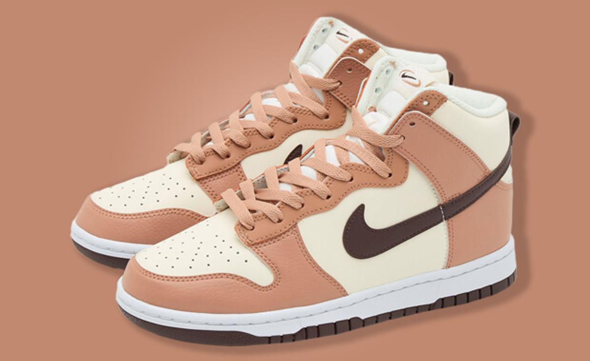The Women's Exclusive Nike Dunk High Dusted Clay Pale Ivory Releases Holiday 2023