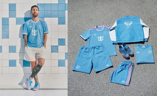 Lionel Messi wearing the new Inter Miami CF Third Kit