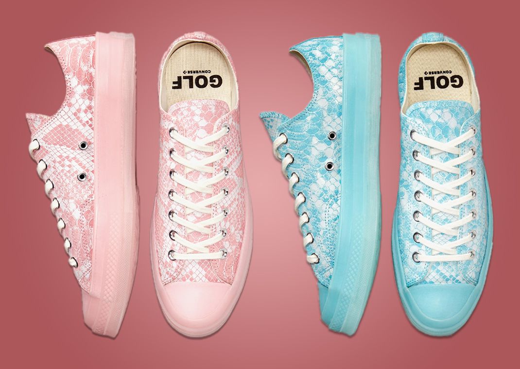 Golf Wang Puts Snakeskin On A Pack Of Converse Chuck 70s