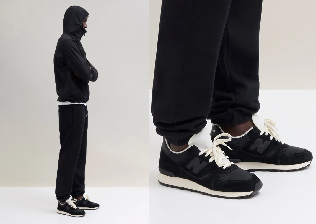 JJJJound Previews a Black and White New Balance 475 Collab in New