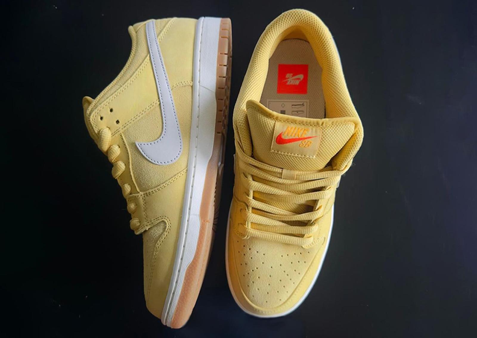 Nike SB Dunk Low Saturn Gold Lateral Top