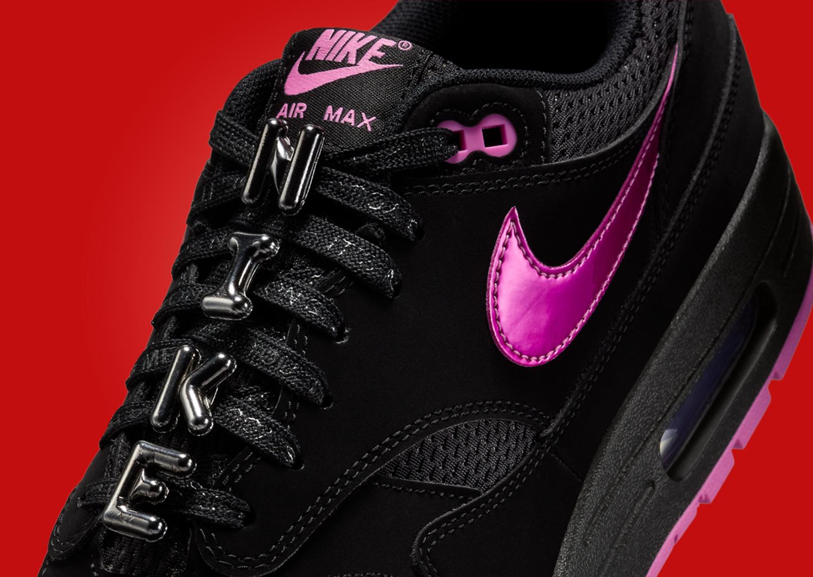 Nike Air Max 1 Valentine’s Day Black (2025) Detail