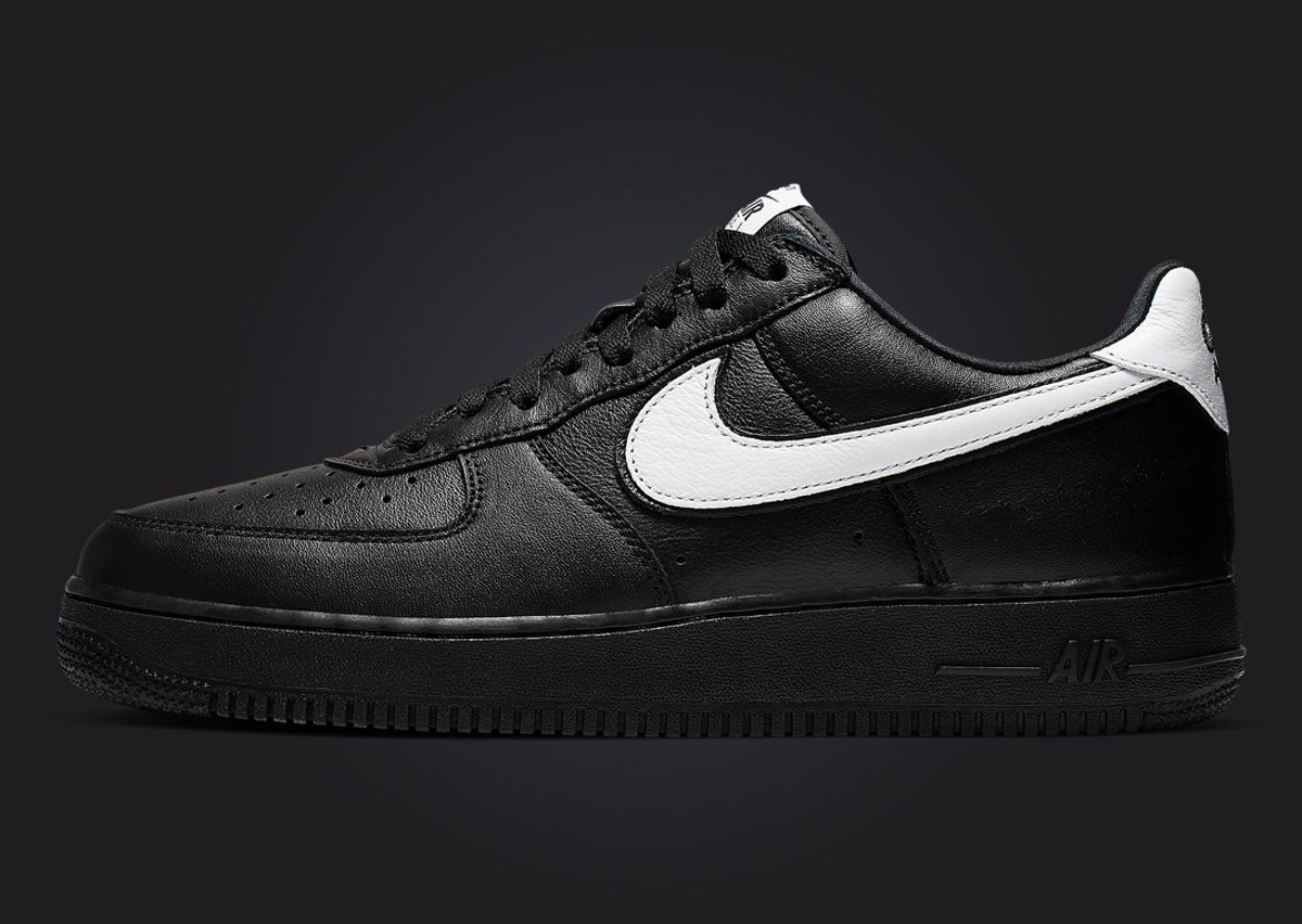 The Nike Air Force 1 Low Retro Black White Releases January 2024