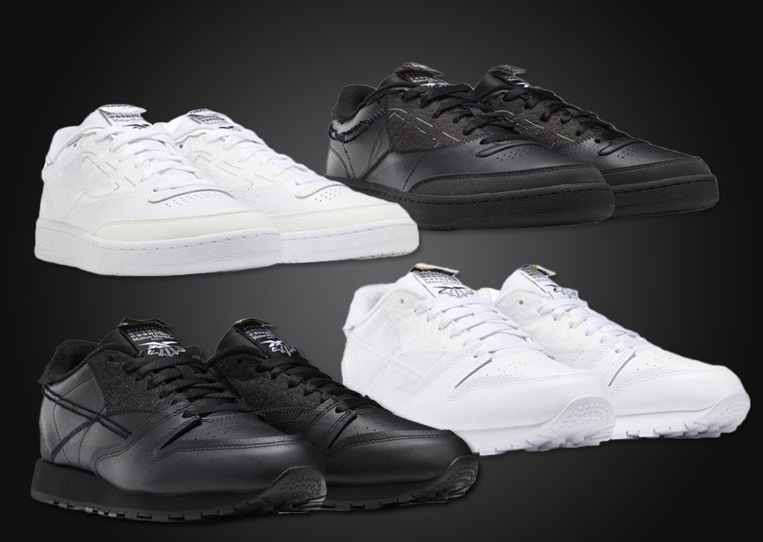 靴 Maison Margiela Reebok Classic Leather Reebok Maison Margiela x Classic Leather Tabi Pure Grey for