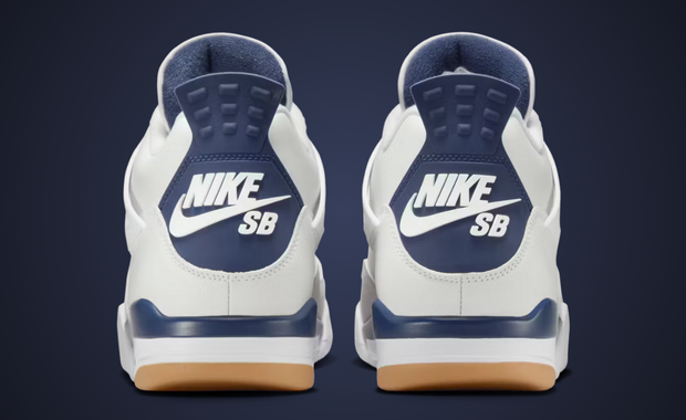 The Nike SB x Air Jordan 4 Summit White Navy Launches Today