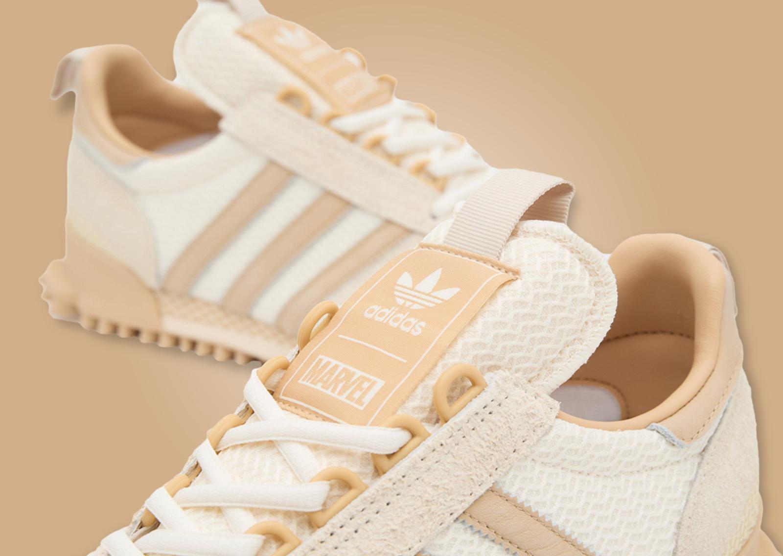 Marvel x adidas Marathon TR Tony Stark (size? Exclusive) Tongue Tag Detail