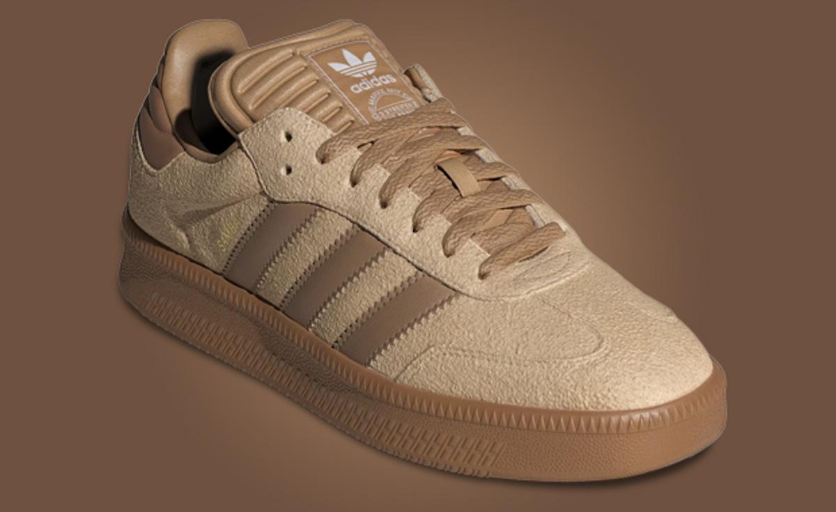 The adidas Samba XLG Wheat Releases in 2024