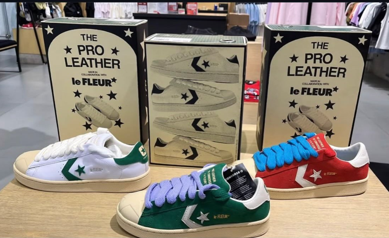 Tyler, the Creator le FLEUR* x Converse Pro Leather