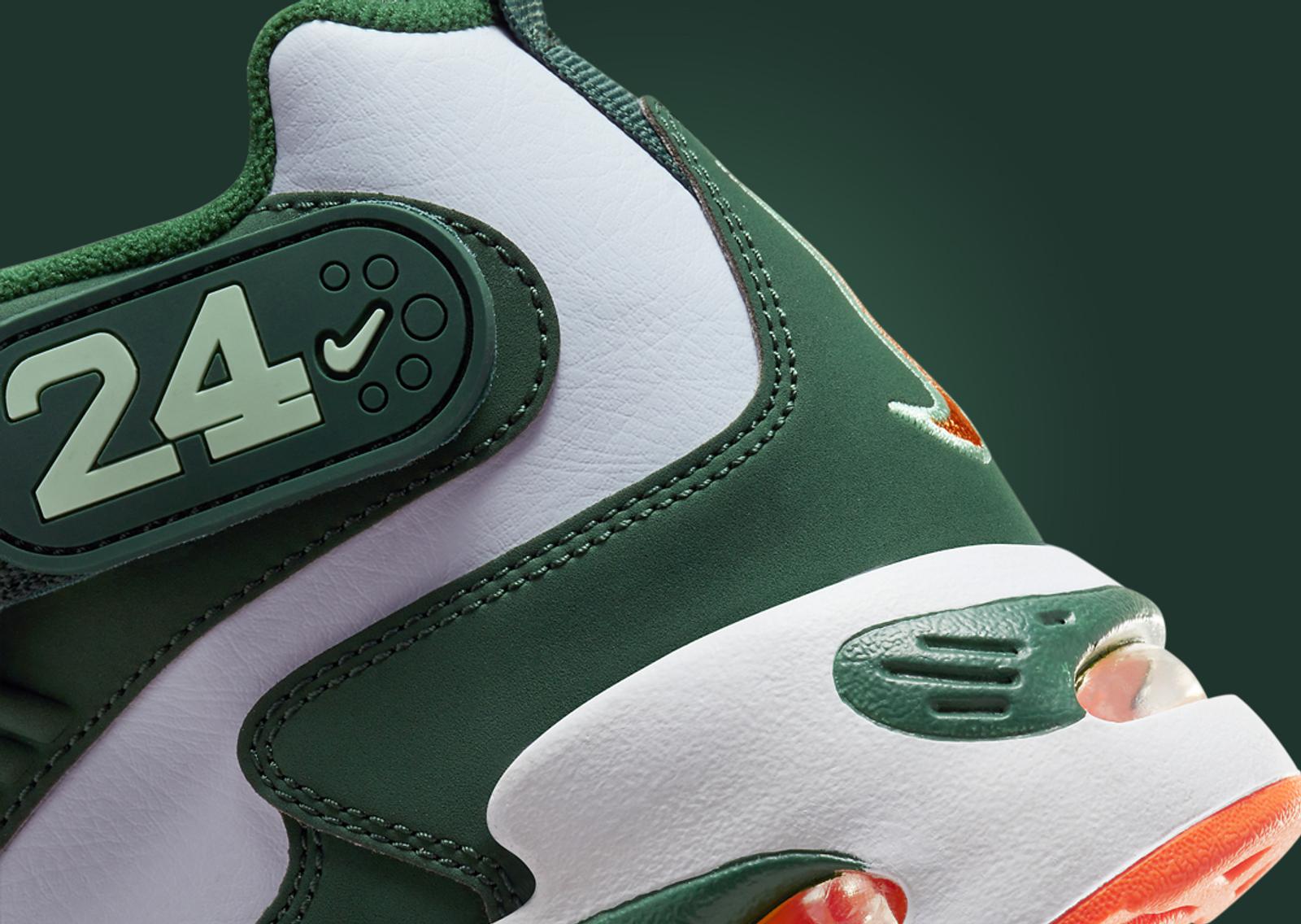 Nike Air Griffey Max 1 Miami Hurricanes (GS) Heel