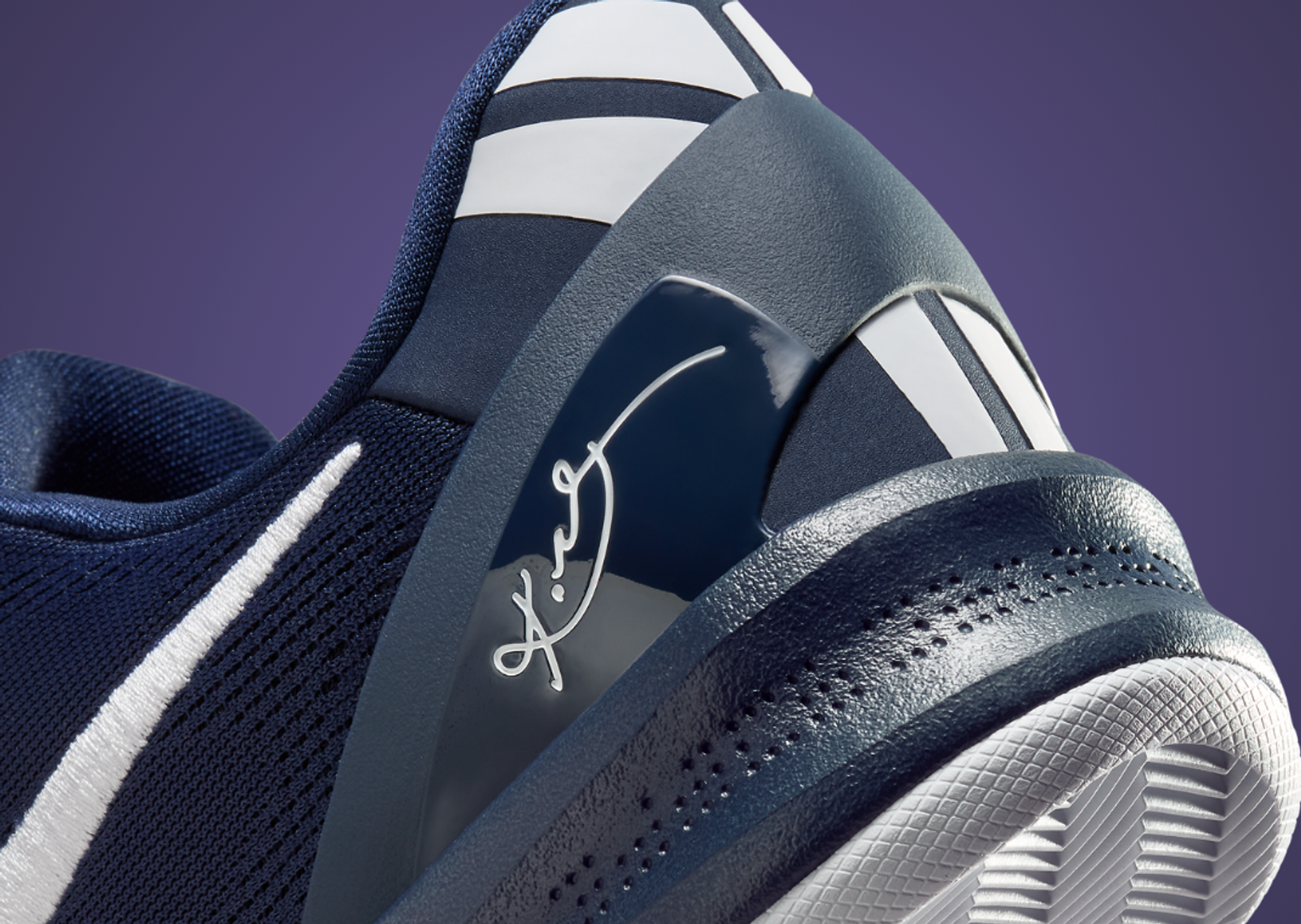 Nike Kobe 8 Protro TB College Navy Detail