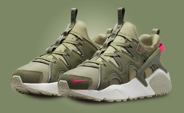 Medium Olive Hues Head To The Nike Air Huarache Craft