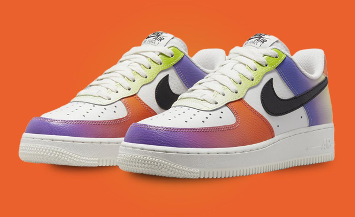 Multicolored Gradients Take Over This Nike Air Force 1 Low