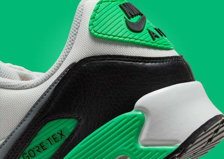 Nike Air Max 90 Gore-Tex Lucky Green Heel