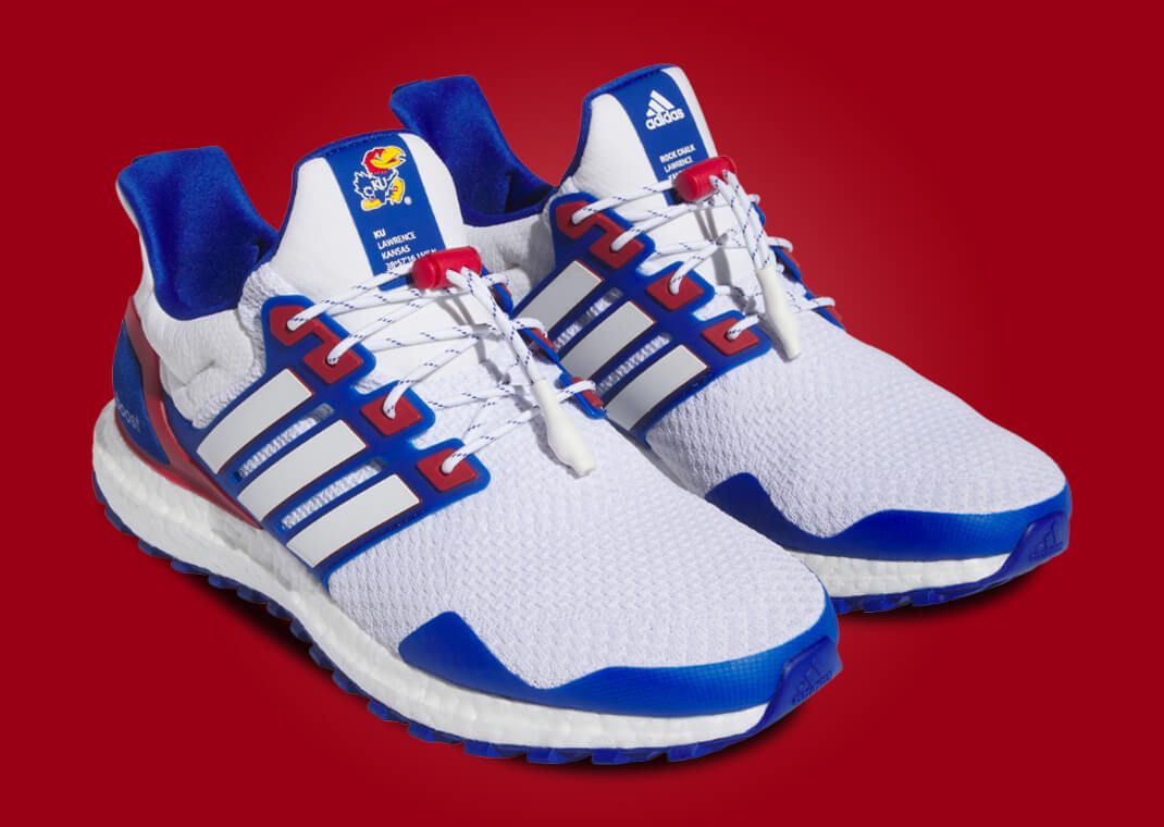 Ultraboost  hotsell men's blue/white kansas