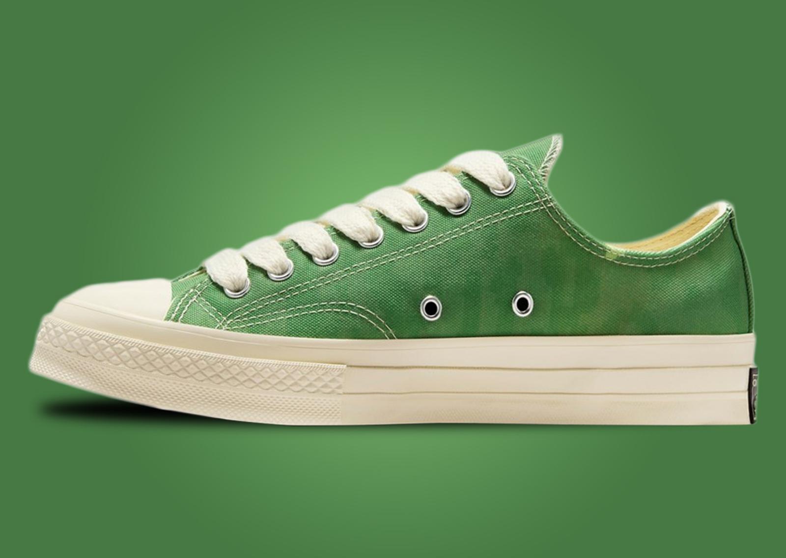 GOLF le FLEUR* x Converse Chuck 70 Ox Digital Leopard Green Medial