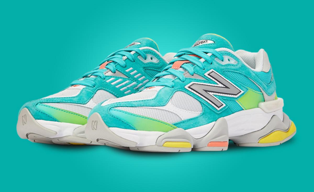 The DTLR Exclusive New Balance 9060 Cyan Burst Releases February 2024