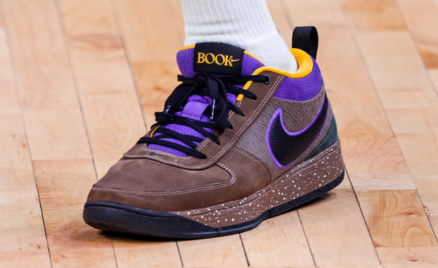 Devin Booker Debuts an Alternate Version of His Nike Book 1 Mowabb in Trail Ends Brown