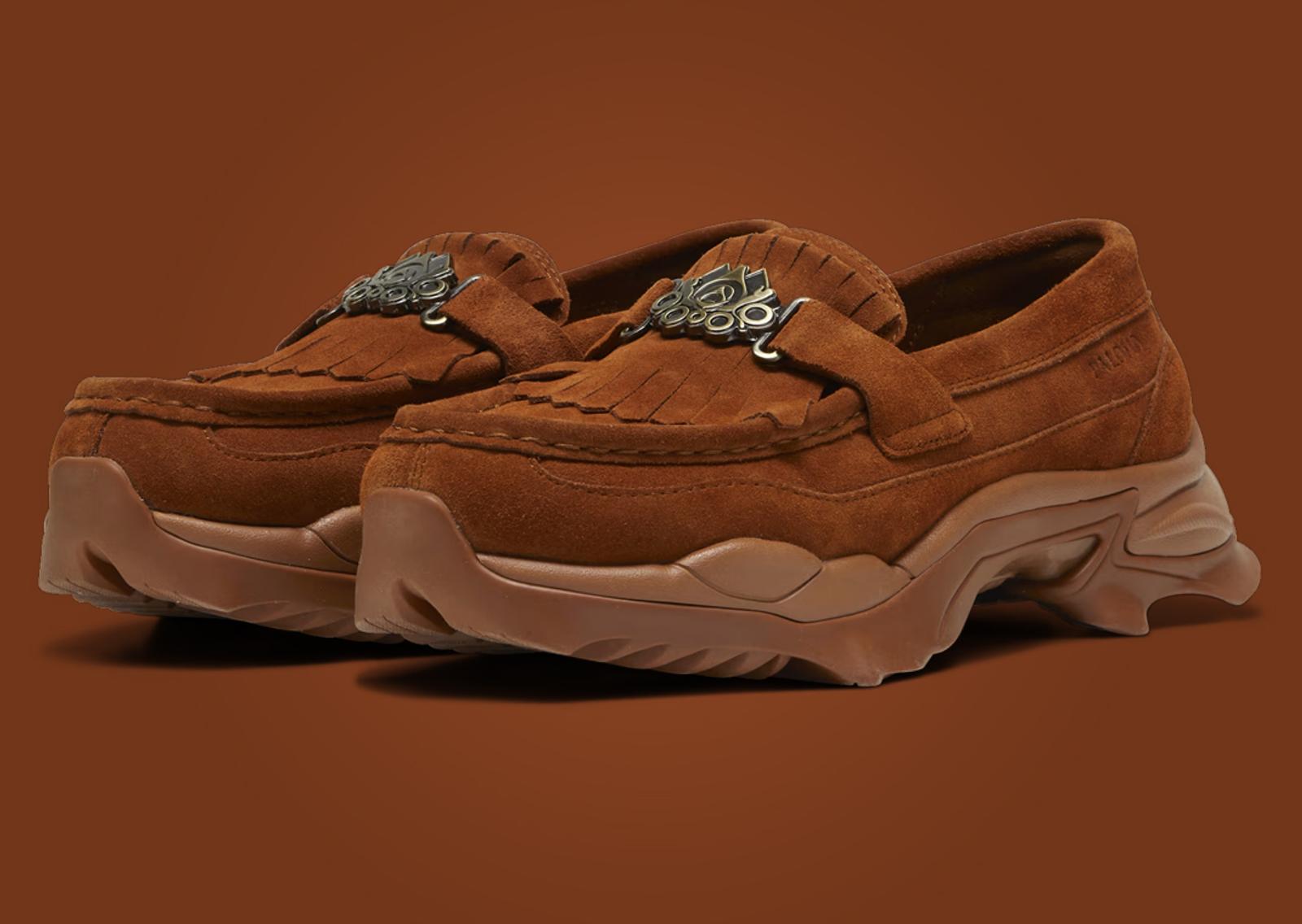 Palomo x Puma Nitefox Loafer Teak Angle