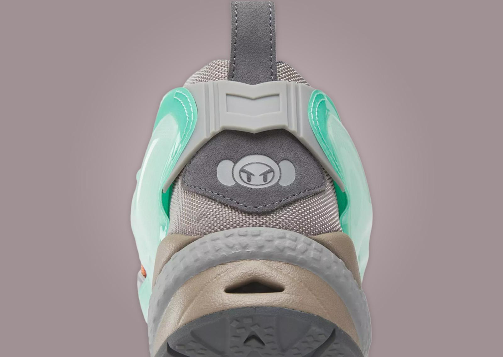 Happy99 x Reebok Instapump Fury Mint Heel