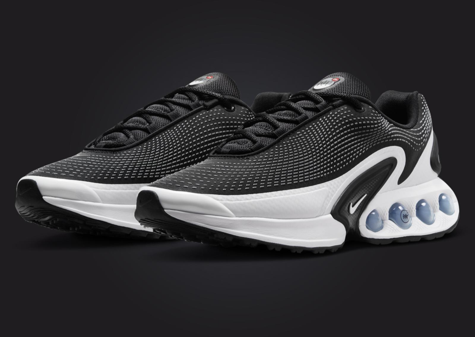 Nike Air Max DN Black White (W) Angle