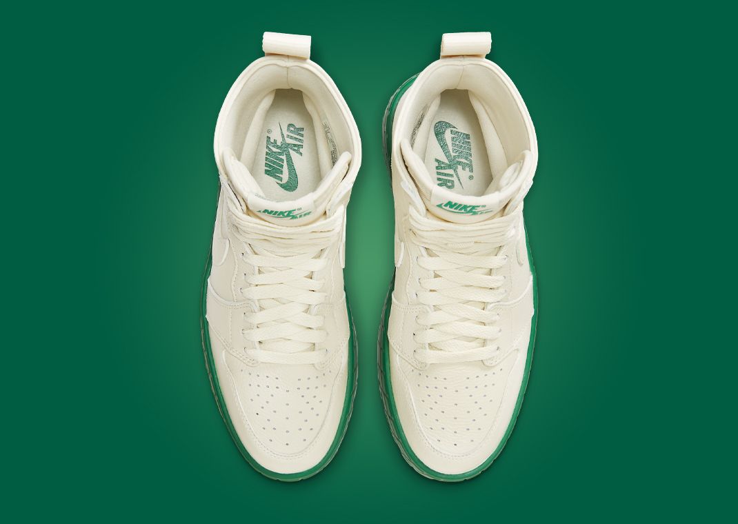 The Air Jordan 1 Brooklyn Coconut Milk Pine Green Releases